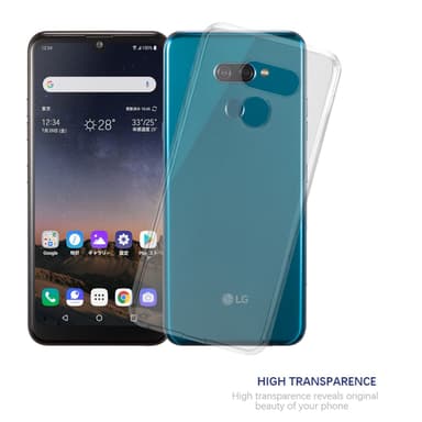 LG K50 Cover TPU Etui (Gennemsigtig)