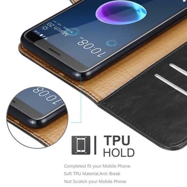 Cover HTC Desire 12 Etui Case (Sort)