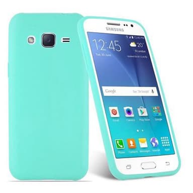 Cover Samsung Galaxy J2 2015 Etui Case (Blå)