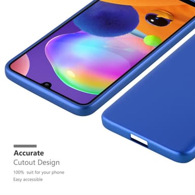 Samsung Galaxy A31 Cover Etui Case (Blå)