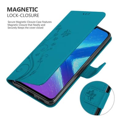 Honor 8X Pungetui Cover Case (Blå)