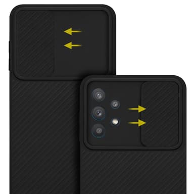 Samsung Galaxy A32 5G Cover Etui Case (Sort)