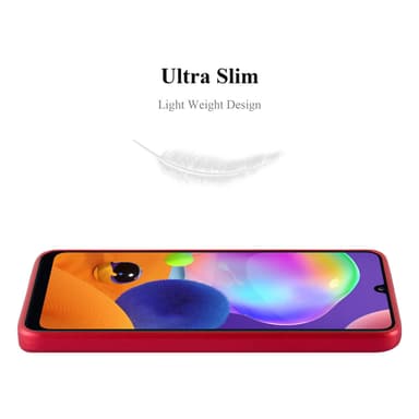 Samsung Galaxy A31 Cover Etui Case (Rød)