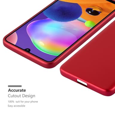 Samsung Galaxy A31 Cover Etui Case (Rød)