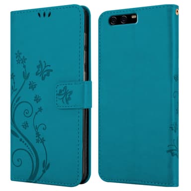 Huawei P10 PLUS Pungetui Cover Case (Blå)