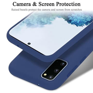 Samsung Galaxy S20 Cover Etui Case (Blå)