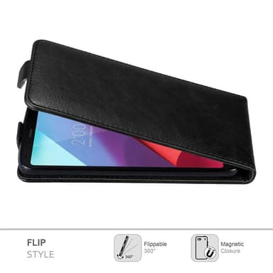 LG G6 Pungetui Flip Cover (Sort)