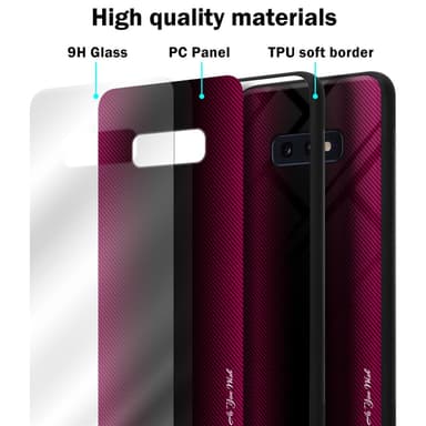 Cover Samsung Galaxy S10e Etui Case (Lyserød)