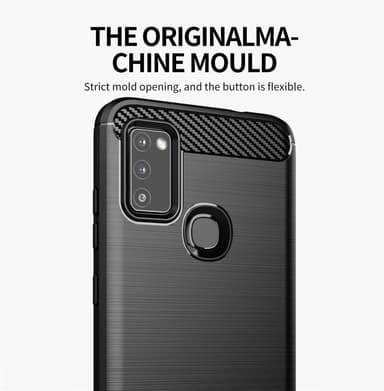 Samsung Galaxy M51 Cover TPU Etui (Sort)