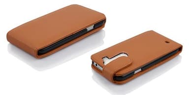 LG G3 Pungetui Flip Cover (Brun)