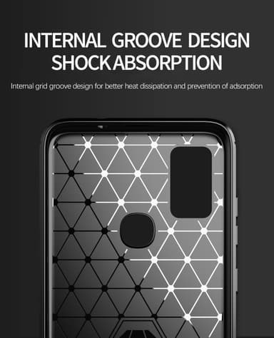 Samsung Galaxy M51 Cover TPU Etui (Sort)
