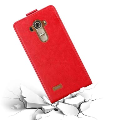 LG G4 / G4 PLUS Pungetui Flip Cover (Rød)