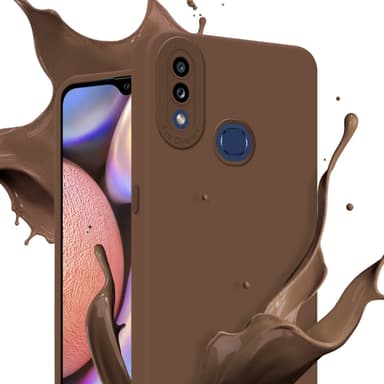 Samsung Galaxy A10s / M01s Cover Etui Case (Brun)