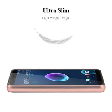 HTC Desire 12 Cover Etui Case (Lyserød)