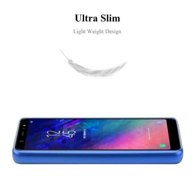 Samsung Galaxy A6 2018 Cover Etui Case (Blå)