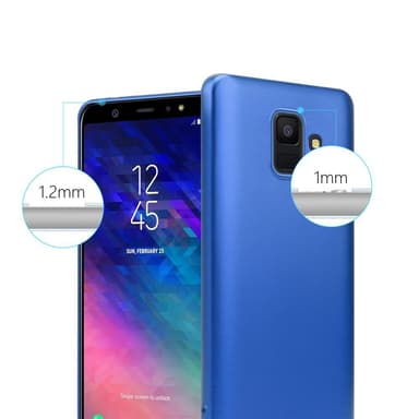 Samsung Galaxy A6 2018 Cover Etui Case (Blå)