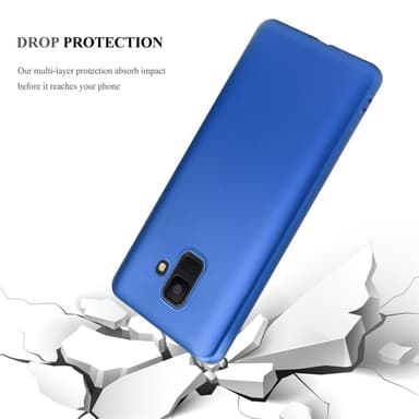 Samsung Galaxy A6 2018 Cover Etui Case (Blå)