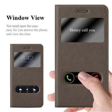 Pungetui LG G4 / G4 PLUS Cover Case (Brun)