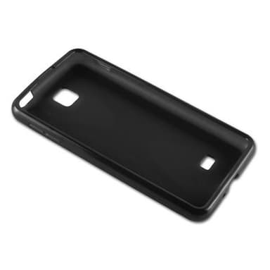 LG OPTIMUS F5 / LUCID 2 Etui Case Cover (Sort)