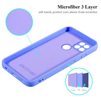 OPPO A15 / A15s Cover Etui Case (Lilla)
