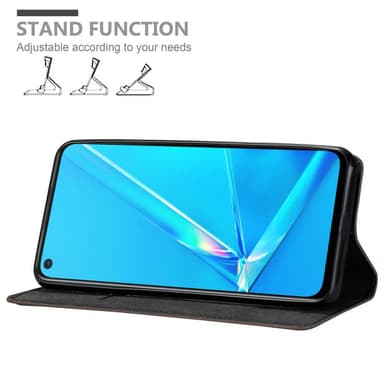 Oppo A92 Cover Etui Case (Brun)