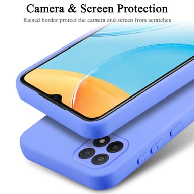 OPPO A15 / A15s Cover Etui Case (Lilla)