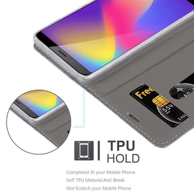 ZTE Nubia N3 Pungetui Cover Case (Grå)
