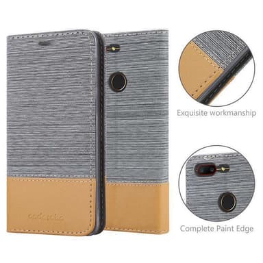 ZTE Nubia N3 Pungetui Cover Case (Grå)