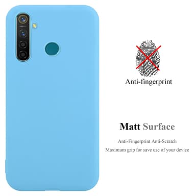 Cover Realme 5 PRO / Realme Q Etui Case (Blå)