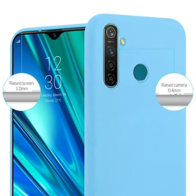 Cover Realme 5 PRO / Realme Q Etui Case (Blå)