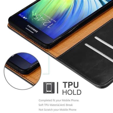 Cover Samsung Galaxy A7 2015 Etui Case (Sort)