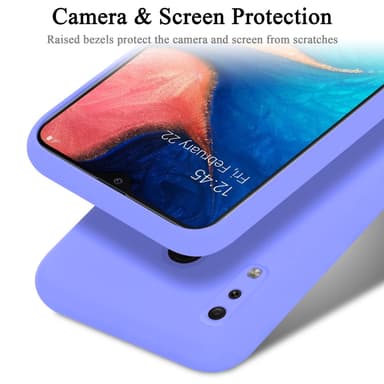 Samsung Galaxy A20 / A30 / M10s Cover Etui Case (Lilla)