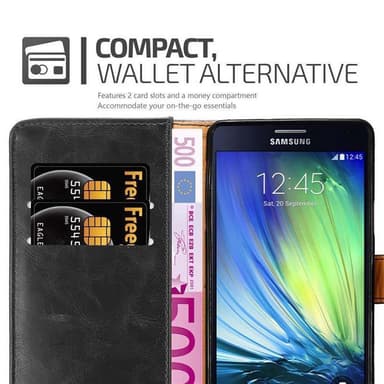 Cover Samsung Galaxy A7 2015 Etui Case (Sort)