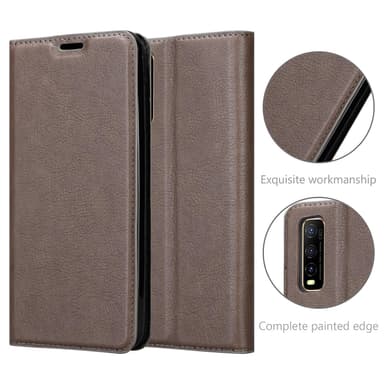 Vivo Y70 Cover Etui Case (Brun)