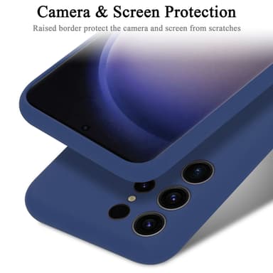 Samsung Galaxy S23 ULTRA Cover Etui Case (Blå)