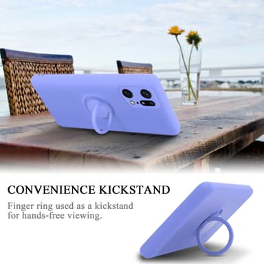 Oppo FIND X5 PRO Cover Etui Case (Lilla)