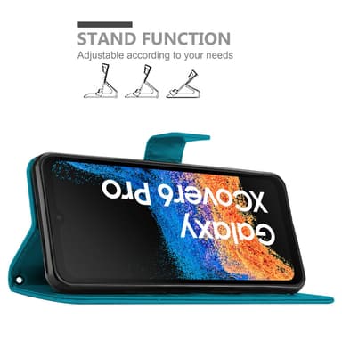 Samsung Xcover 6 Pro Pungetui Cover Case (Blå)