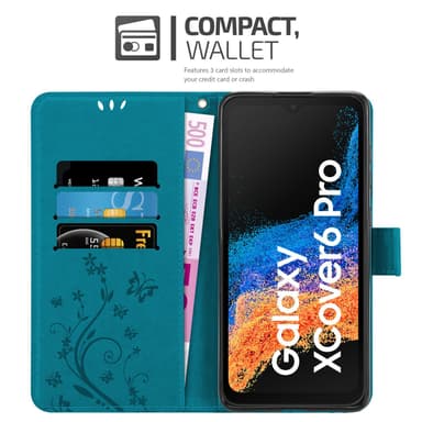 Samsung Xcover 6 Pro Pungetui Cover Case (Blå)