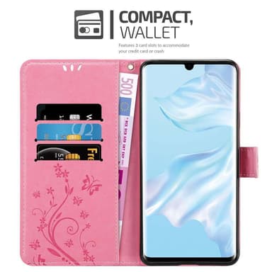 Huawei P30 PRO Pungetui Cover Case (Lyserød)