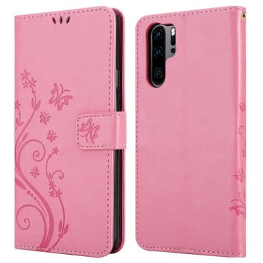 Huawei P30 PRO Pungetui Cover Case (Lyserød)