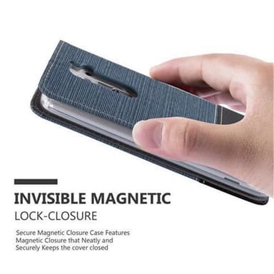 LG G2 Pungetui Cover Case (Blå)