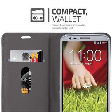LG G2 Pungetui Cover Case (Blå)