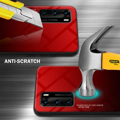 Cover Huawei P40 Etui Case (Sort)