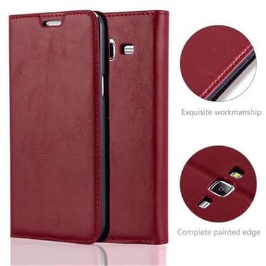 Samsung Galaxy J5 2015 Cover Etui Case (Rød)