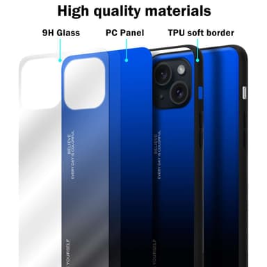 Cover iPhone 15 PLUS Etui Case (Sort)
