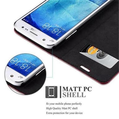 Samsung Galaxy J5 2015 Cover Etui Case (Rød)