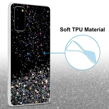Samsung Galaxy S20 Cover Etui Case (Sort)