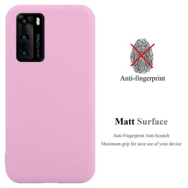 Cover Huawei P40 Etui Case (Lyserød)