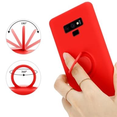 Samsung Galaxy NOTE 9 Cover Etui Case (Rød)