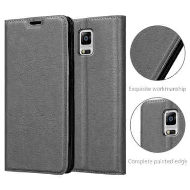 Samsung Galaxy NOTE 4 Cover Etui Case (Grå)